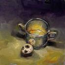 Pheasant Egg with Sugar Bowl