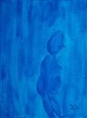 On the Scale, acrylics on canvas panel 18x24cm