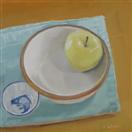 Two Bowls with Apple