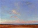 Sunset over a Russet Field