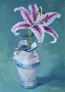 Asian Lily, Asian Vase