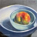 Peach in the Middle - Still Life Painting