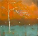 ANNE MCNALLY 'TREE 2' 24 x 24 oil on linen