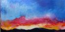 Fiery Sunset, oil/canvas