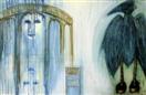 Temple of the Self Imposed, 42' x 36', oil on canvas