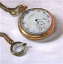 Pocket Watch, oil on linen on wood panel