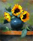 'Three Sunflowers'