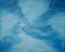 Turbulence, oil on gallery wrapped cancas 50x60cm
