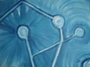 Mechanical Flowers, oil on canvas panel 18x24cm