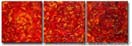 Textured Oil Painting - 'RED HOT II' by AJ LaGasse