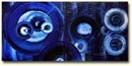 'Sagittal Worlds II' - Abstract Art: Contemporary Painting by AJ LaGasse