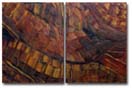 Commissioned Textured Oil Painting - 'Walnut Canyon' - by AJ LaGasse