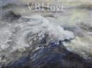 Galveston Bay seascape in oil
