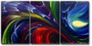 'Crescendo II- 36 x 60 inches - LaGasse Abstract Art