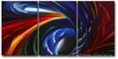 'Lightspeed II' - 72x36 inches on Gallery wrap canvas