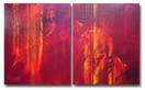 'Crimson Passion' - 48 x 30 inches - Oil on gallery wrap canvases