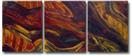 Daily Painting - 'Walnut Strata' - 48x20 inches