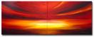 'Majestic Sunset' - oil on canvas - AJ LaGasse