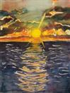 'Sunrise' Watercolor Original $300
