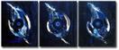 'Indigo Galaxies' - Textured oil on canvas - AJ LaGasse