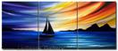 'Sail Into the Night' - 54x24 inches - Daily Painting by AJ LaGasse