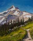 Original Oil Painting of Mount Hood
