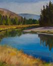 Original River Landscape Painting