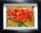 'Sweet Heart', painting on glass