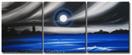'Night's Whisper' - 48x20 inches - Acrylic on gallery wrap canvas
