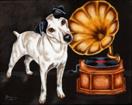 Daily Painting #235 - Music to the Ears - Jack Russell Terrier Art