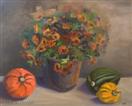 Original Oil Painting of Chrysanthemums