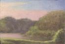 Prospect Park Sundown (click here to bid on this painting)