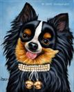 Daily Painting #210 - Diamond Girl - Chihuahua Dog Art