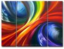 'Delirium' - 48x36 inches - Abstract Art on gallery wrap canvas