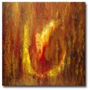 'Ember' - Abstract Art by LaGasse - 30x30 inches - Oil on Canvas
