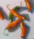 Serrano peppers Second Day of the Daily Painting