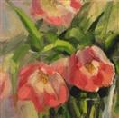 Three's a Crowd Daily Painting by BECKY JOY