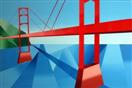 The Bridge - Daily Painter - Original Oil and Acrylic Art - Painting a Day by California Artist Mark