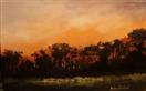 Sunset at Mom's by Barbara Haviland original plein air