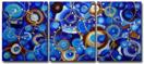 'Galileo Blue' - 54x24 inches - Acrylic Art on canvas