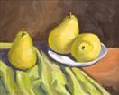 Original Oil Painting of More Pears