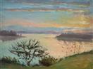 Flanders Bay, Maine (click here to bid on this painting)
