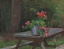 Open Air Flowers (click here to bid on this painting)