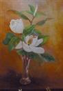 Magnolias in Vase oil painting