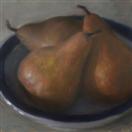 Pears in Bowl  6x6 in.