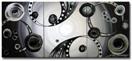 'Cold Rolled Steel' - Abstract Painting on Canvas - AJ LaGasse
