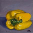Original Oil Painting of Yellow Pepper