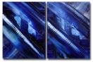 'Twin Rivers' - Art for Sale Online - 36x24 inches - Oil on Canvas