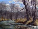 'First Day of Spring' 12 x 16, oil on mounted canvas