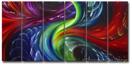 'Aurora Australis' - Abstract Art - 72x36 inches - AJ LaGasse